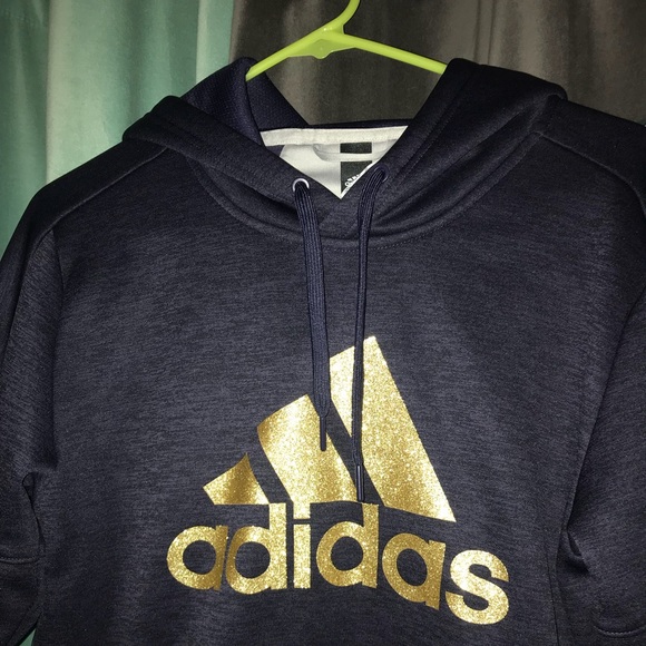 Adidas Sweatshirt With Glitter Logo 